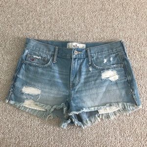 Hollister denim shorts